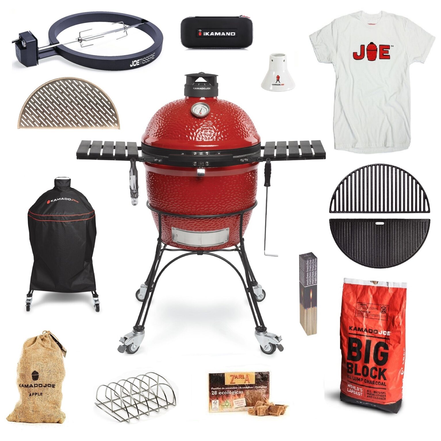 Kamado Joe BBQ Range & Bundles - UK Free Delivery Available - TopBBQ