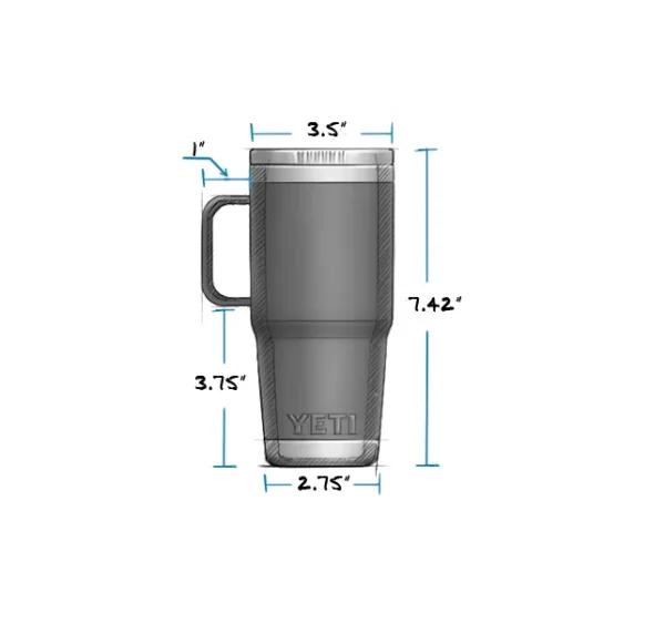 Yeti 20oz Travel Mug