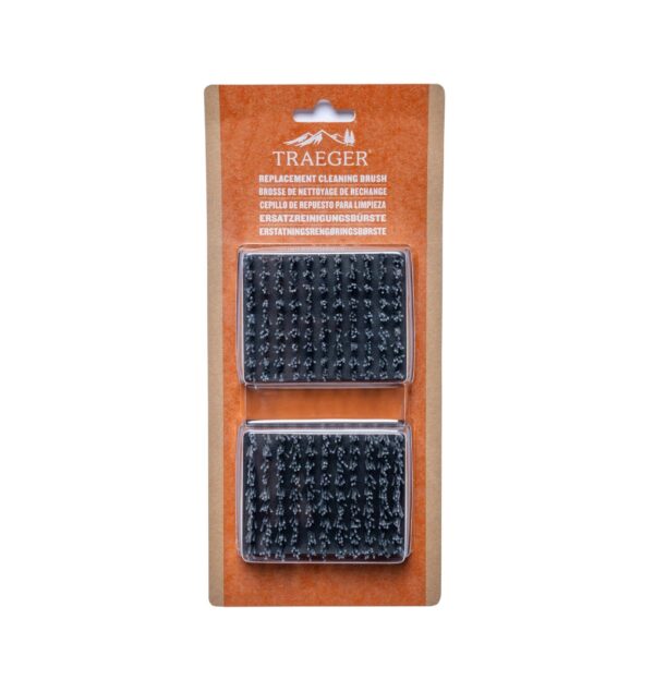 Traeger 2pk Replacement Cleaning Brush Heads - Traeger 2pk Replacement Cleaning Brush Heads