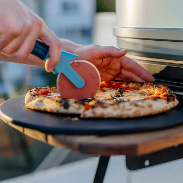 Gozney Hedley & Bennett Pizza Cutter - The Gozney Pizza Cutter slices on another level.