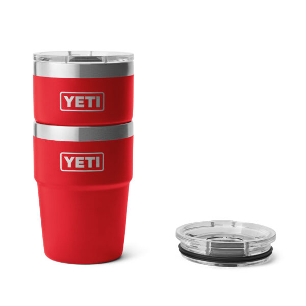 Yeti 16oz Stackable Rambler Rescue Red