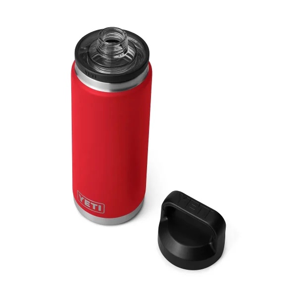 Yeti Rambler 26oz Bottle Rescue Red