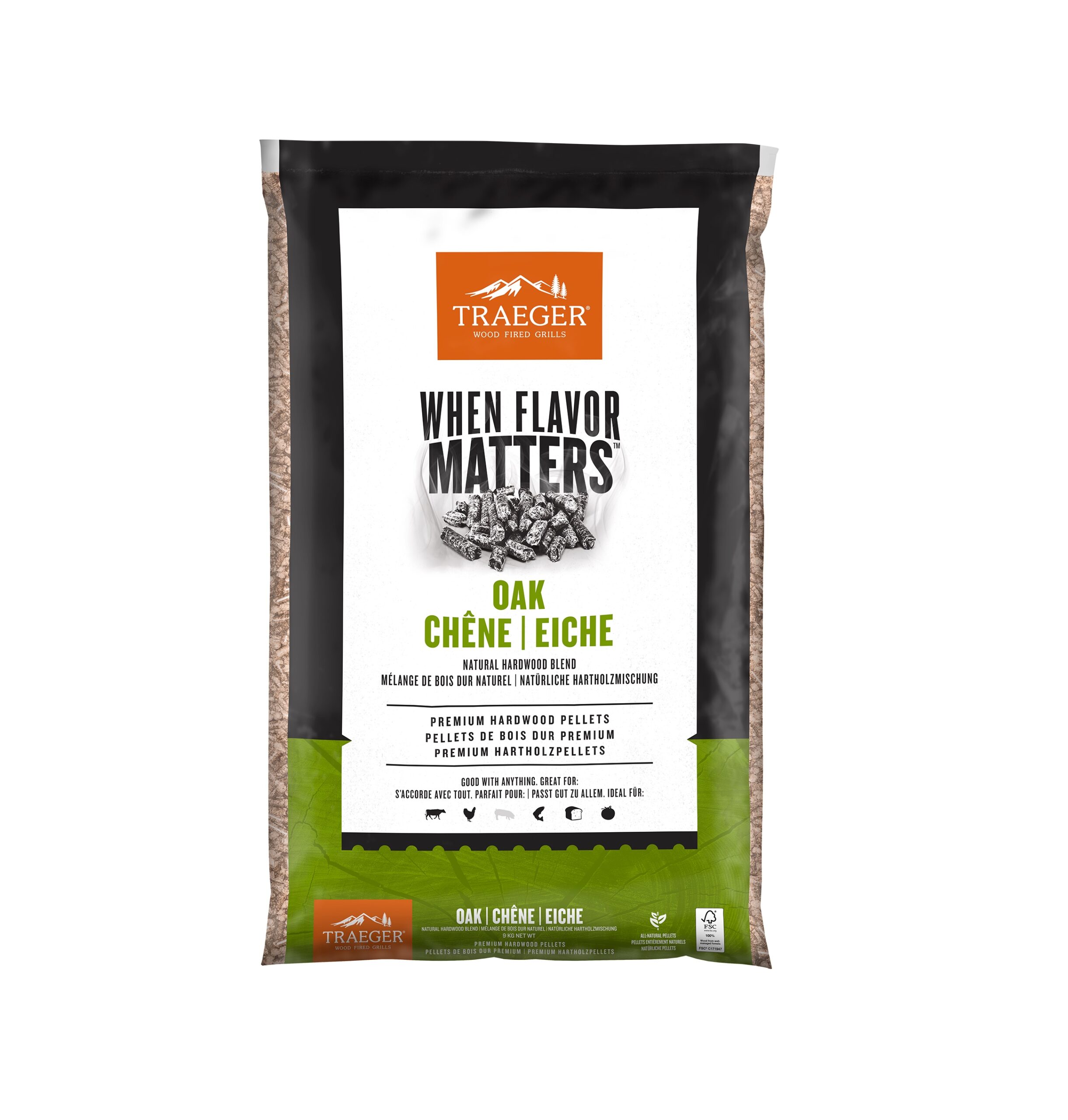 Traeger Oak Pellets